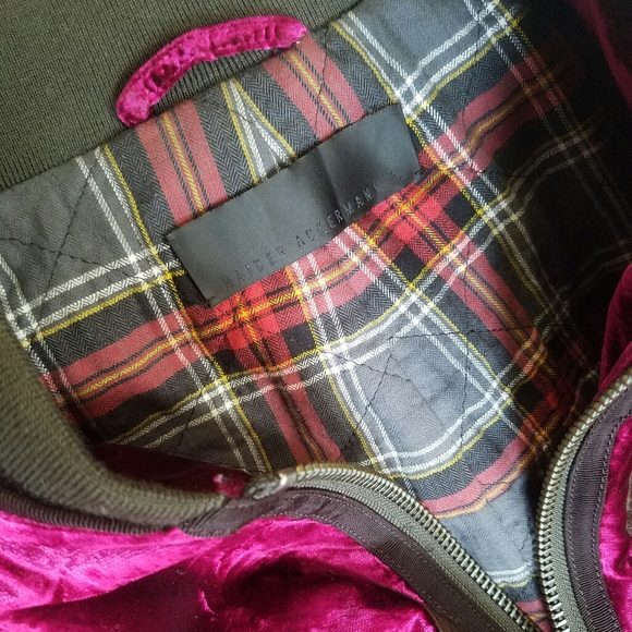 Haider Ackermann Velvet Bomber Jacket - Picture 4 of 6